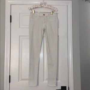 white super super stretch AEO jeans